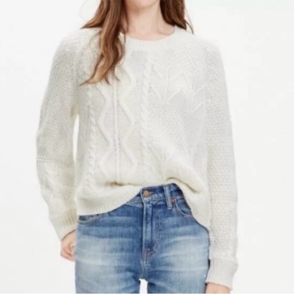 Madewell Classic Oversized Crew Neck Sweater